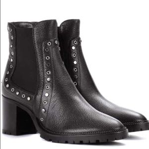 Jimmy Choo Burrow Studded Leather 65mm Bootie